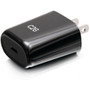 C2G USB C Power Adapter - 18W - USB C Wall Charger - 18 W - Black (Fleet Network)