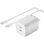 Belkin BOOSTuarrCHARGE PRO AC Adapter - 65 W - White WCH013dq2MWH-B6