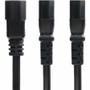 StarTech.com 6ft (1.8m) Power Cord Splitter, IEC 60320 C14 to 2x C13 AC Power Cable, 10A 250V, 18AWG, UL Listed Components - 6ft power (8723-8600-POWER-CORD)