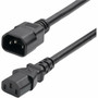 StarTechcom 6ft 18m Power Extension Cord IEC 60320 C14 to C13 PDU Power Cord 13A 250V 16AWG UL Listed Components - 6ft power 8714-6600-POWER-CORD