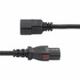 StarTech.com 10ft (3m) Power Extension Cord, IEC 60320 C14 to Locking C13, PDU Power Cord, 10A 250V, 18AWG, UL Listed Components - IEC (87L3-8A00-POWER-CORD)