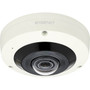 Wisenet XNF-8010RVM 6 Megapixel IndoorOutdoor Network Camera - Color - Fisheye - Ivory - 4921 ft 15 m Infrared Night Vision - - x XNF-8010RVM