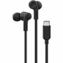 Belkin SoundForm Wired Earbuds with USB-C Connector - USB Type C - Wired - Earbud - Binaural - In-ear - 4 ft Cable - Black (G3H0002btBLK)