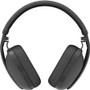 Logitech Zone Vibe Wireless - Stereo - USB Type C - Wireless - Bluetooth - 98.4 ft - Over-the-ear - Binaural - Ear-cup - Directional, (981-001156)