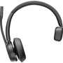 Poly Voyager 4310 USB-C Headset - Siri Google Assistant - Mono - USB Type A USB Type C - WiredWireless - Bluetooth - 164 ft - 20 Hz 77Y94AA