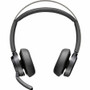 Poly Voyager Focus 2 Microsoft Teams Certified USB-C Headset - Siri, Google Assistant - Stereo - USB Type C, Micro USB - - Bluetooth - (Fleet Network)