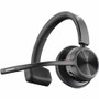 Poly Voyager 4310 USB-C Headset with Charge Stand - Siri, Google Assistant - Mono - Wireless - Bluetooth - 298.6 ft - 20 Hz - 20 kHz - (Fleet Network)