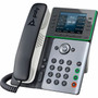 Poly Edge E320 IP Phone - Corded - CordedCordless - Bluetooth - Desktop Wall Mountable - VoIP - 2 x Network RJ-45 - PoE Ports 82M88AA