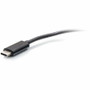 C2G USB-C to DisplayPort Adapter Converter - 4K 60Hz - Black - 1 x USB Type C - Male - 1 x DisplayPort Digital Audio/Video - Female - (C2G26933)