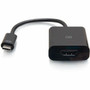 C2G USB-C to HDMI AudioVideo Adapter Converter - 4K 60Hz - Black - 1 x USB Type C - Male - 1 x HDMI Digital AudioVideo - Female - x C2G26935