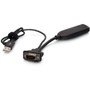 C2G VGA to HDMI Dongle Adapter Converter - M/F - 1 x HDMI Digital Audio/Video Female - 1 x 15-pin HD-15 VGA Male, 1 x USB Type A Male (Fleet Network)