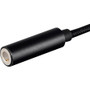 Monoprice MFi Certified Lightning to 3.5mm Audio Adapter, Nylon Braid, Black - Lightning/Mini-phone Audio Cable for Audio Device, - 1 (36444)