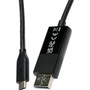 V7 USB-C Male to DisplayPort 1.2 Male 21.6 Gbps 4K UHD - 6.6 ft DisplayPort/USB-C A/V Cable for Audio/Video Device, Desktop Computer, (V7UCDP-2M)