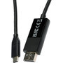 V7 USB-C Male to DisplayPort 12 Male 216 Gbps 4K UHD - 66 ft DisplayPortUSB-C AV Cable for AudioVideo Device Desktop Computer V7UCDP-2M