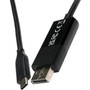 V7 USB-C Male to DisplayPort 12 Male 216 Gbps 4K UHD - 66 ft DisplayPortUSB-C AV Cable for AudioVideo Device Desktop Computer V7UCDP-2M