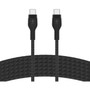 Belkin USB-C to USB-C Cable - 9.8 ft USB-C Data Transfer Cable for iPad mini, iPad Air, iPad Pro, Smartphone, Tablet, Notebook, Air - (Fleet Network)
