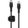 Belkin USB-C to USB-C Cable - 9.8 ft USB-C Data Transfer Cable for iPad mini, iPad Air, iPad Pro, Smartphone, Tablet, Notebook, Air - (CAB011BT3MBK)