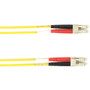 Black Box Fiber Optic Duplex Patch Network Cable - 3.2 ft Fiber Optic Network Cable for Network Device - First End: 2 x LC Network - - (Fleet Network)