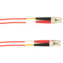 Black Box Fiber Optic Duplex Patch Network Cable - 13.1 ft Fiber Optic Network Cable for Network Device - First End: 2 x LC Network - (Fleet Network)