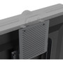 Heckler Design Cart Mount for Video Conferencing Camera Display Cart Mounting Panel - Black Gray H711-BG