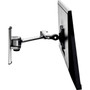 Atdec AF full motion wall mount - Flat and curved monitors up to 32in - VESA 75x75, 100x100 - Adjustable height - Safety stopper - - - (Fleet Network)