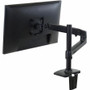 Ergotron Mounting Arm for Monitor, Display, TV, LCD Monitor, Notebook, LCD Display, Display Screen - Matte Black - Height Adjustable - (45-537-224)