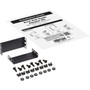 Tripp Lite by Eaton SmartRack SRRAILDPTH1U Mounting Rail Kit for Rack Server Rack Equipment Enclosure - Black - 2 SRRAILDPTH1U