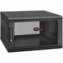 APC by Schneider Electric NetShelter WX 6U Single Hinged Wall-mount Enclosure 600mm Deep - For Networking Airflow System - 6U Rack x AR106SH6