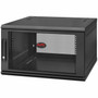 APC by Schneider Electric NetShelter WX 6U Single Hinged Wall-mount Enclosure 600mm Deep - For Networking Airflow System - 6U Rack x AR106SH6