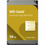 WD Gold WD142KRYZ 14 TB Hard Drive - 3.5" Internal - SATA (SATA/600) - Conventional Magnetic Recording (CMR) Method - 7200rpm - 512e (Fleet Network)