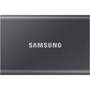 Samsung T7 MU-PC2T0TAM 2 TB Portable Solid State Drive - External - PCI Express NVMe - Titan Gray - Gaming Console Desktop PC - USB MU-PC2T0TAM