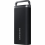 Samsung T5 EVO 4 TB Portable Solid State Drive - External - Black - Desktop PC Notebook Smartphone Gaming Console Camera Smart - MU-PH4T0SAM