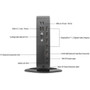 HP t740 Thin Client - AMD Ryzen V1756B Quad-core (4 Core) 3.25 GHz - 8 GB RAM DDR4L SDRAM - 128 GB Flash - AMD Radeon Vega 8 - Gigabit (7RQ21UT#ABA)