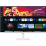 Samsung S32BM703UN 32" Class WQHD Smart LCD Monitor - 16:9 - White - 32" Viewable - 3840 x 2160 - 1 Billion Colors - 300 cd/m&#178; - (Fleet Network)