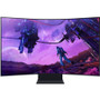 Samsung Odyssey Ark S55BG970NN 55" Class 4K UHD Curved Screen Gaming LCD Monitor - 16:9 - Black - 55" Viewable - Vertical Alignment - (Fleet Network)