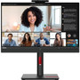 Lenovo ThinkVision T24mv-30 24 Class Webcam Full HD LCD Monitor - 169 - Raven Black - 238 Viewable - In-plane Switching IPS - x 63D7UAR3US