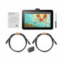 Wacom One 12 - Graphics Tablet - 116 Cable - Pen - PC Mac Android - White DTC121W0A