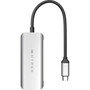 Hyper 4-in-1 USB-C Hub - for NotebookDesktop PC - 100 W - USB Type C - 4K - 3840 x 2160 - 2 x USB Type-A Ports - USB Type-A - USB - - HD41