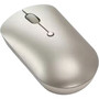 Lenovo 540 USB-C Wireless Compact Mouse - Optical - Wireless - Radio Frequency - 240 GHz - Sand - USB Type C - 2400 dpi - Scroll - 4 GY51D20873