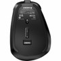 CHERRY MW 8C ERGO Rechargeable Wireless Mouse - Optical - Wireless - BluetoothRadio Frequency - 240 GHz - Rechargeable - Black - USB JW-8600US