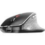 CHERRY MW 8C ERGO Rechargeable Wireless Mouse - Optical - Wireless - BluetoothRadio Frequency - 240 GHz - Rechargeable - Black - USB JW-8600US