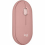 Logitech Pebble 2 M350s Mouse - Optical - Wireless - Bluetooth - Tonal Rose - 4000 dpi - Scroll Wheel - 3 Button(s) - Symmetrical (Fleet Network)