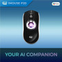 Adesso Imouse P20 Wireless Mouse/Presentation Pointer - Radio Frequency 2.40 GHz - Rechargeable - Symmetrical - USB