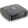 C2G VGA + 3.5mm to HDMI Adapter Converter - 1920 x 1080 - VGA - Audio Line In (41410)