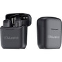 Aluratek AWLML01F Wireless Microphone - Black - Omni-directional - Clip-on Lapel AWLML01F