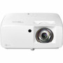 Optoma ZH400ST 3D Ready Short Throw DLP Projector - 16:9 - Wall Mountable - High Dynamic Range (HDR) - Front - 1080p - 30000 Hour Mode (Fleet Network)