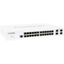 Fortinet FortiSwitch FS-124E Ethernet Switch - 24 Ports - Manageable - Gigabit Ethernet - 1000Base-X, 10/100/1000Base-T - 2 Layer - - (FS-124E)