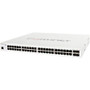 Fortinet FortiSwitch FS-248E-POE Ethernet Switch - 48 Ports - Manageable - 3 Layer Supported - Modular - 4 SFP Slots - 51.60 W Power - (FS-248E-POE)