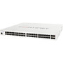 Fortinet FortiSwitch FS-248E-POE Ethernet Switch - 48 Ports - Manageable - 3 Layer Supported - Modular - 4 SFP Slots - 5160 W Power - FS-248E-POE