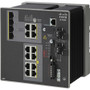 Cisco IE-4000-8GT4G-E Layer 3 Switch - 12 Ports - Manageable - Gigabit Ethernet - 10/100/1000Base-TX, 1000Base-X - Refurbished - 3 - - (Fleet Network)